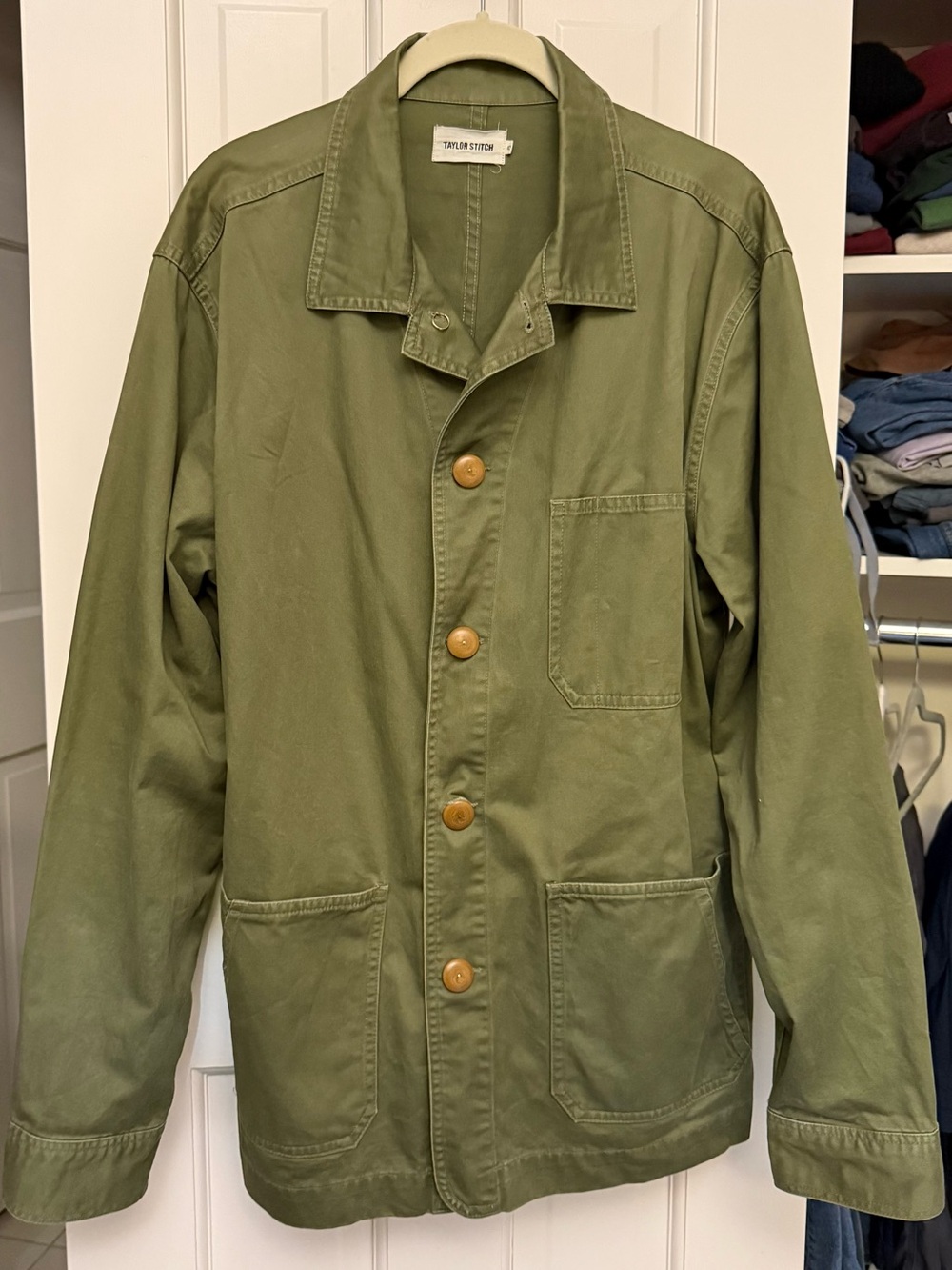 Taylor StitchThe Ojai Jacket Size 42 Olive